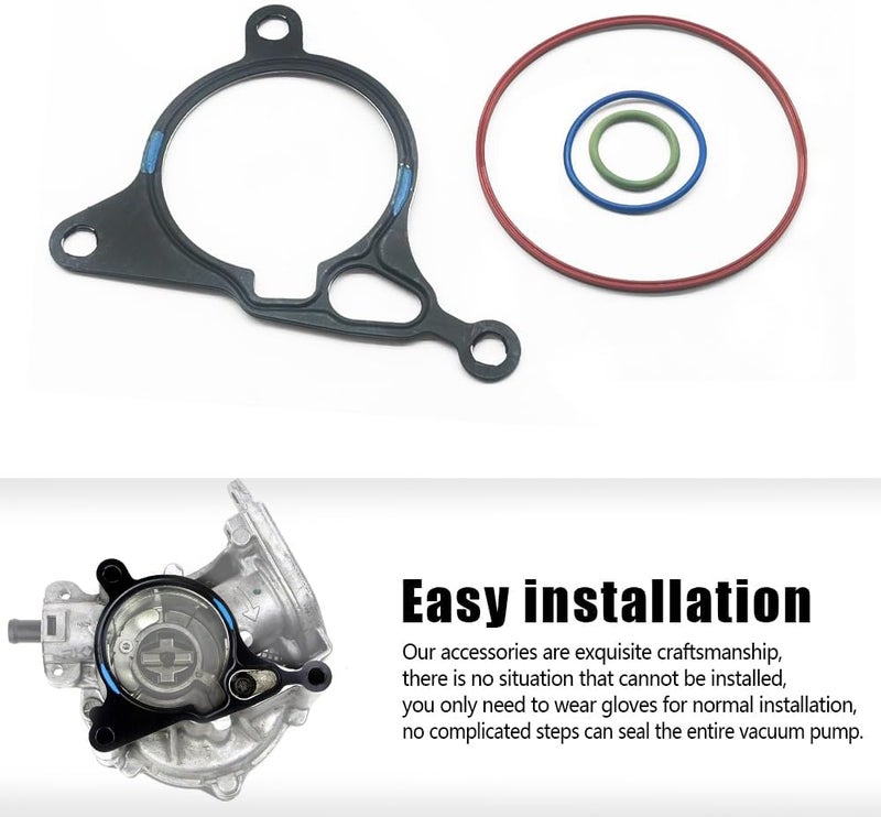 GOLACOD 06J145100C Vacuum Pump Reseal Rebuild Kit Compatible with VW GTI GLI Golf Beetle Passat Jetta & Audi A3 A4 A5 A6 Q5 Q7 1.8T & 2.0T TSI/TFSI Reseal Repair O-Ring Seal Gasket Set - Image 5